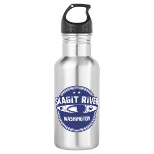 Skagit River Washington Kayaking 532 Ml Water Bottle
