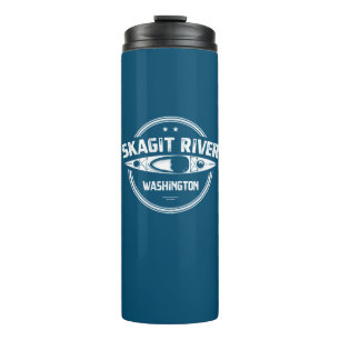 Skagit River Washington Kayaking Thermal Tumbler