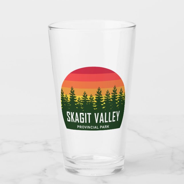 Skagit Valley Provincial Park Glass (Front)
