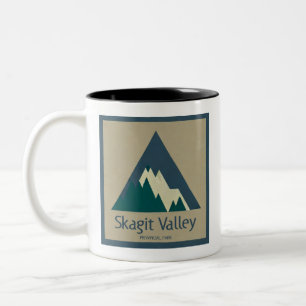 Skagit Valley Provincial Park Rustic Two-Tone Coffee Mug