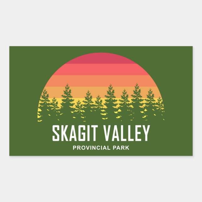 Skagit Valley Provincial Park Sticker (Front)