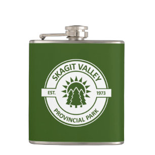 Skagit Valley Provincial Park Sun Trees Hip Flask