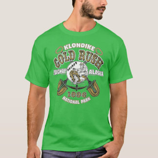 Skagway Alaska Klondike Gold Rush Souvenir T-Shirt