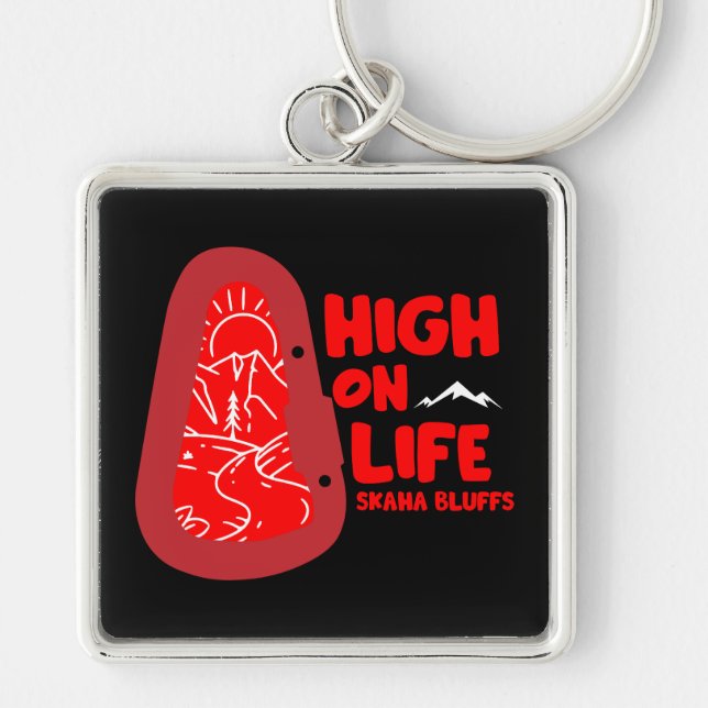 Skaha Bluffs Alpinism Canada Keychain (Front)