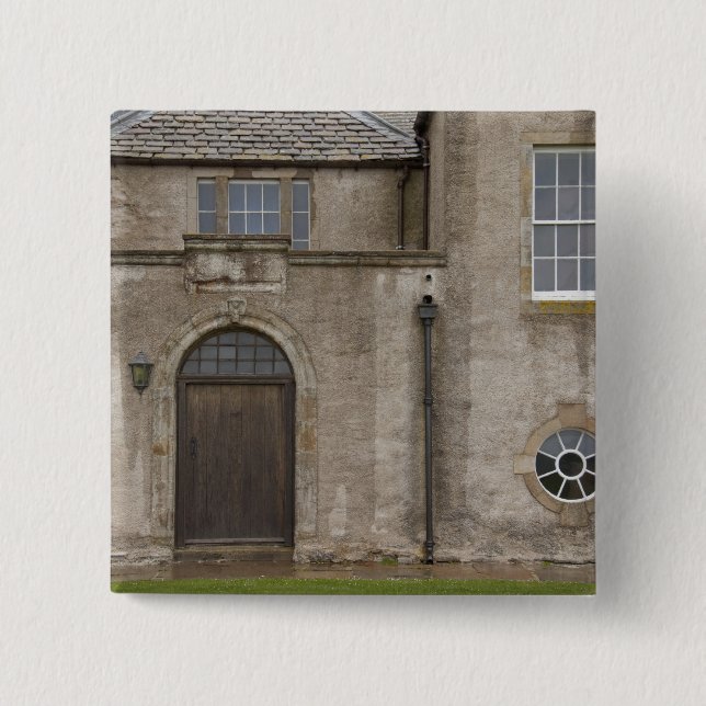 Skaill House, 17th century mansion in Orkney 2 Inch Square Button (Front)