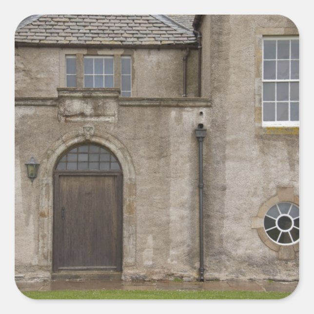 Skaill House, 17th century mansion in Orkney Square Sticker (Front)