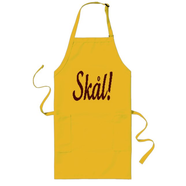 Skal Norwegian Cheers Barbeque Apron (Front)