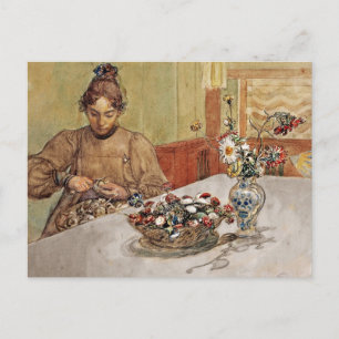 Skalande Applen peeling apples Postcard