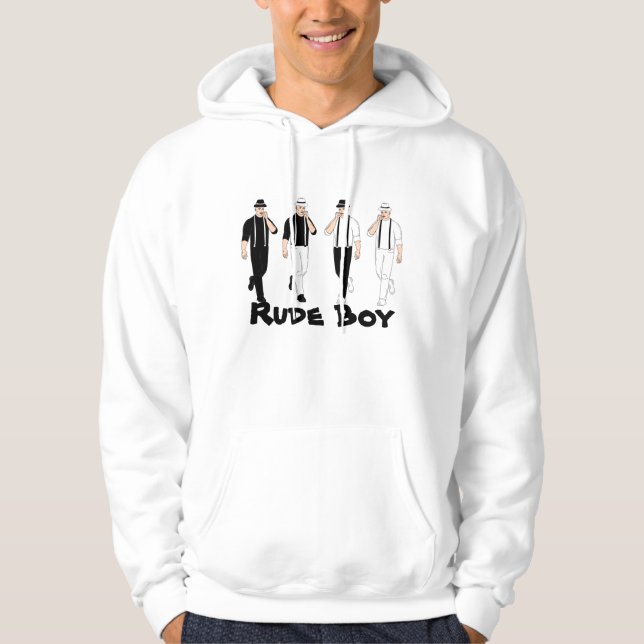 skamen, Rude Boy Hoodie (Front)