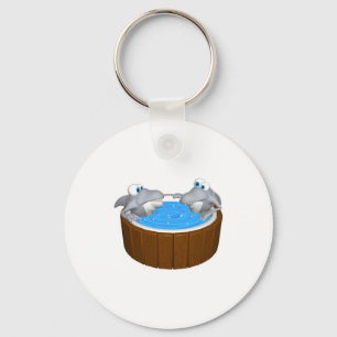 skarks in hot tub keychain