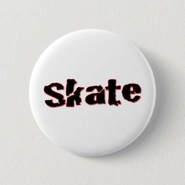 Skate 2 Inch Round Button (Front)