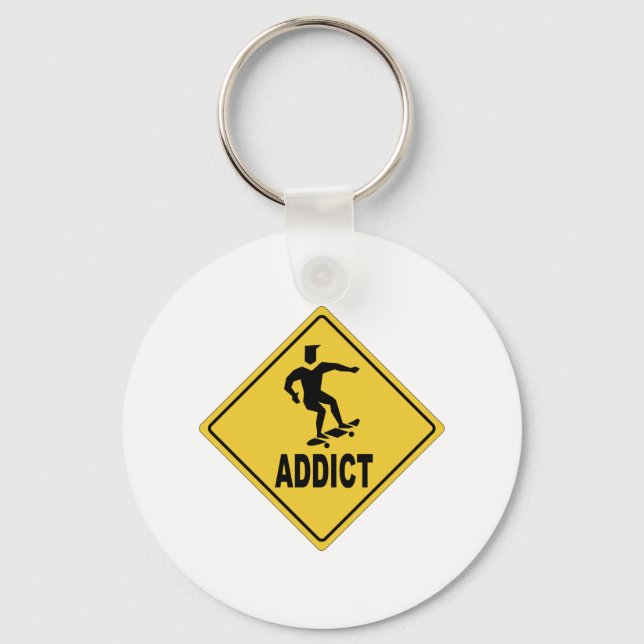 Skate Board 3 Keychain (Front)