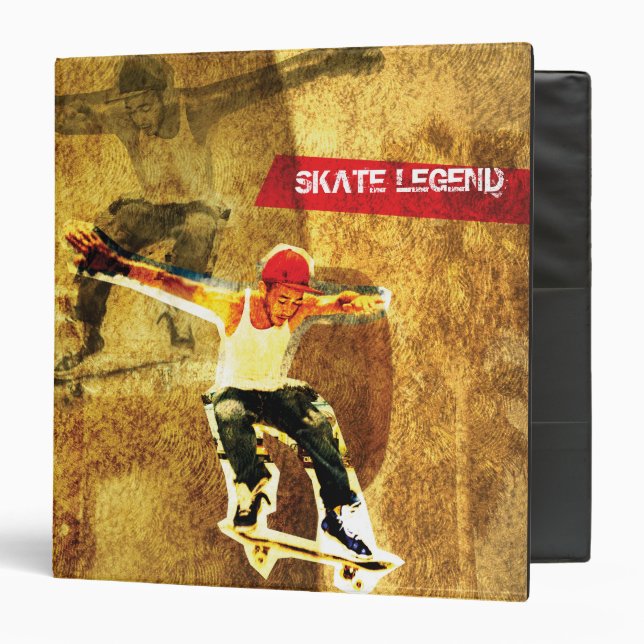 Skate Board Binder (Front/Inside)