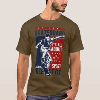 Skate Board Freestyle T-Shirt