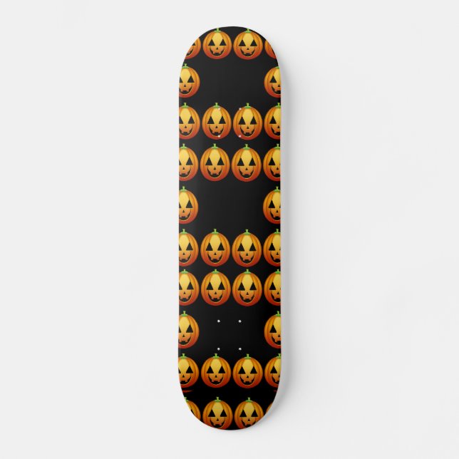 Skate Board Halloween Pumpkins (Front)