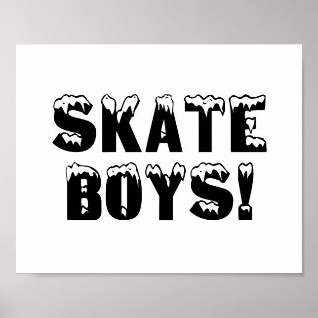 SKATE BOYS POSTER (Front)