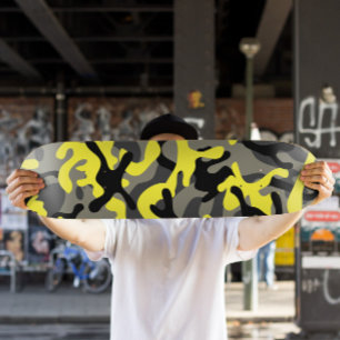 Skate Camo Jaune Camo Skateboard