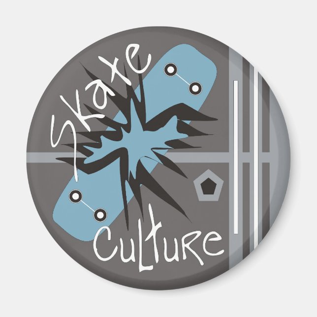 Skate Culture Magnet (Front)