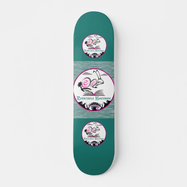 Skate Deck Type: 7¾" RABBITHOLE HANDBOOK (Front)