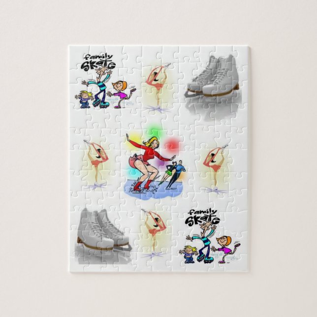 Skate Jigsaw Puzzle (Vertical)