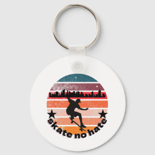 Skate No Hate Keychain