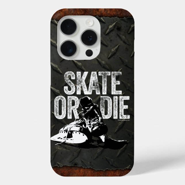Skate Or Die (Hockey) Case-Mate iPhone Case (Back)
