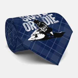 Skate Or Die (Hockey) Tie