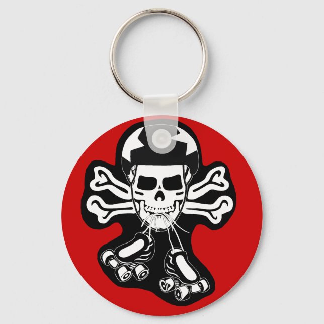 Skate or die keychain (Front)