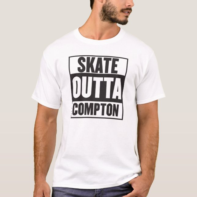 Skate outta compton T-Shirt (Front)