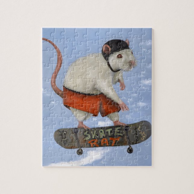 Skate Rat Jigsaw Puzzle (Vertical)