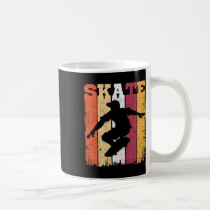 Skate Retro Vintage Skateboarding Skater Men Women Coffee Mug