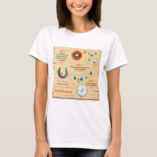 Skate Ride Hike for NERVEmber T-Shirt