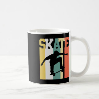 Skate Skateboard Skateboarder Skateboarding Retro  Coffee Mug