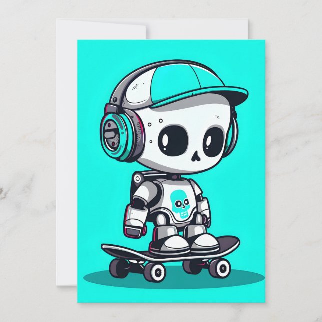 Skate SkullBot Announcement (Front)