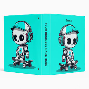 Skate SkullBot Binder