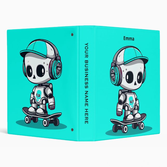 Skate SkullBot Binder (Background)