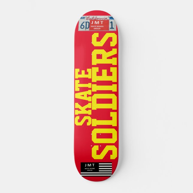 SKATE SOLDIERS Skateboard (Front)