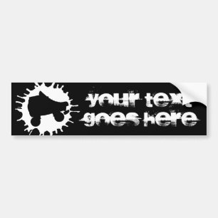 skate splatz bumper sticker