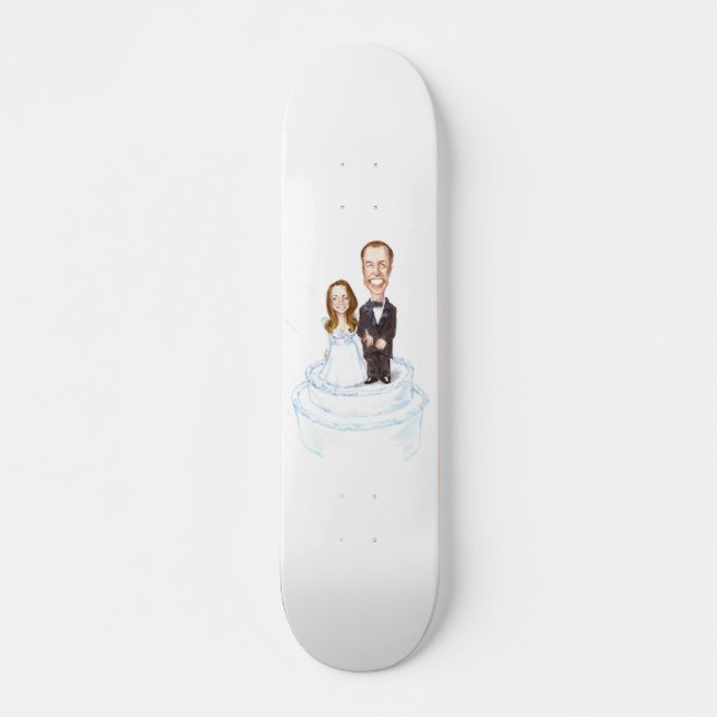 Skate With William & Kate Royal Skateboards (Front)