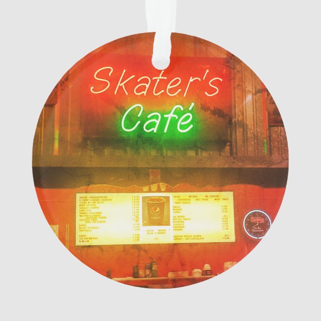 Skate World, Kernersville Ornament (Back)