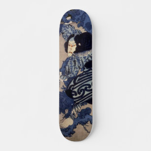 Skateboard 歌 舞 伎 者, 国 acteur 芳 Kabuki, Kuniyoshi, Ukiyo-e