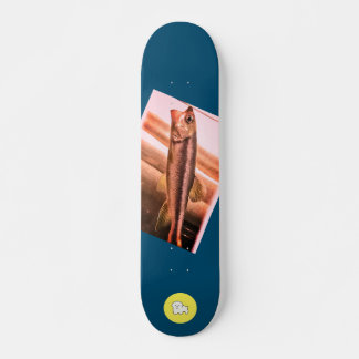 SKATEBOARD 顎外れたカワムツ(川魚)