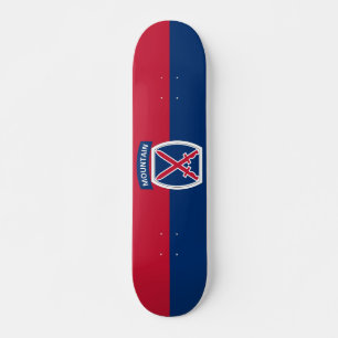 Skateboard 10e division de montagne