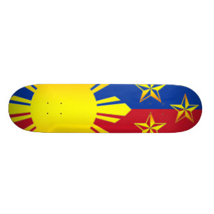 Skateboard 3 étoiles et Sun Philippines (planche à roulette
