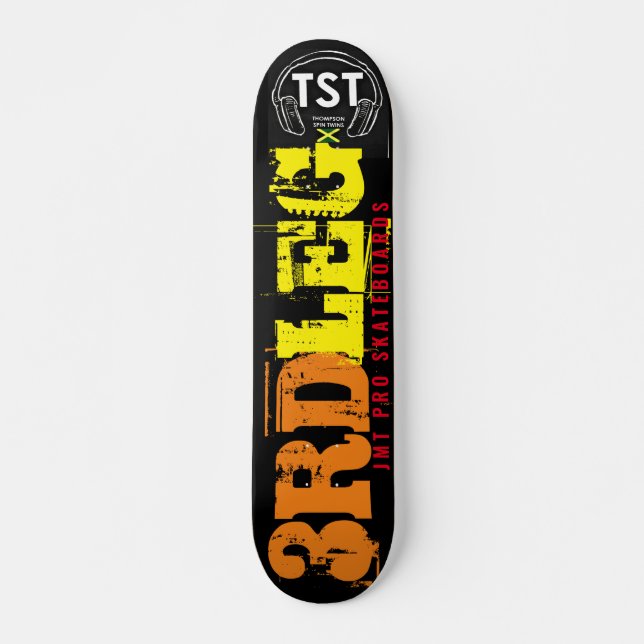 Skateboard 3E JOIE JMT Skateboard, pont de 7¾ po (Devant)