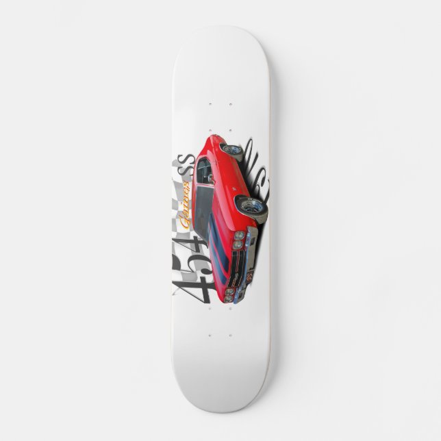Skateboard 454 Voiture musculaire (Recto)