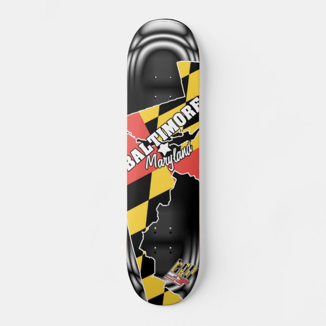 Skateboard 4ten : Baltimore, le Maryland 2 (Recto)