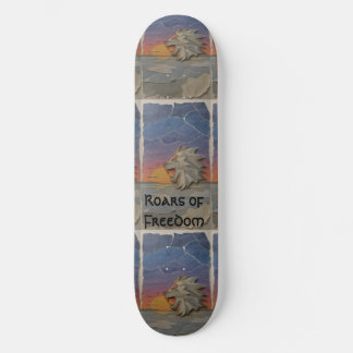 Skateboard 8.5" – Sunset Lion