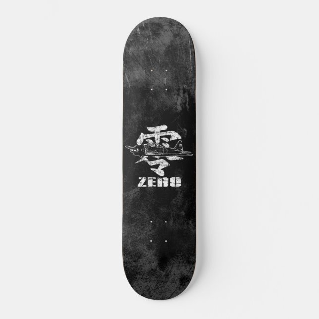 Skateboard A6M zéro (Recto)
