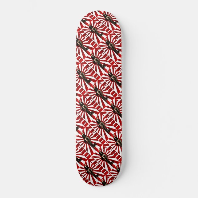 Skateboard A6M zéro (Recto)